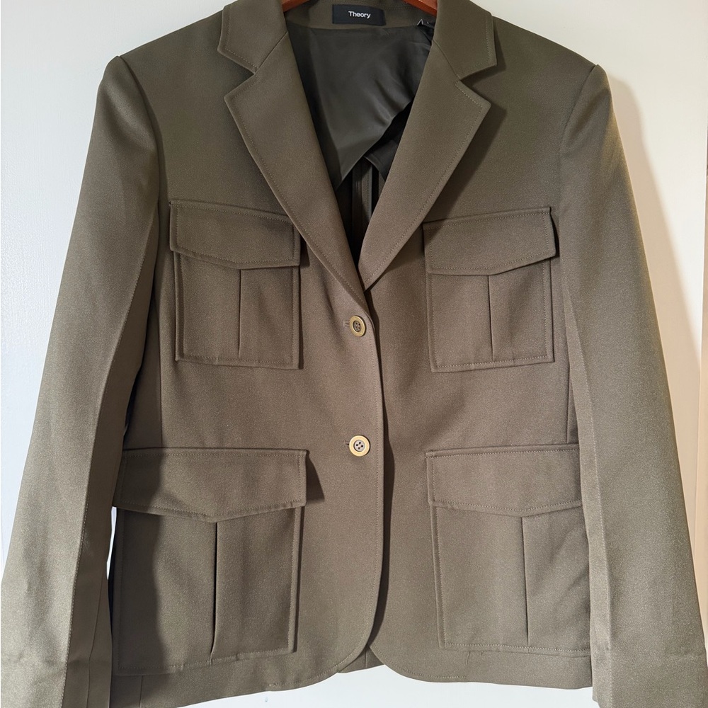 Theory Dark Olive Jacket